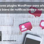 Wordpress Barra Notificaciones Noticias Avisos