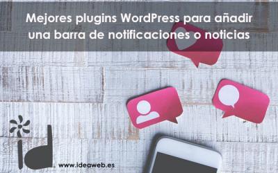 Los 25 mejores plugins para diseñar una barra de notificaciones en WordPress