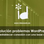 Wordpress Error Base De Datos