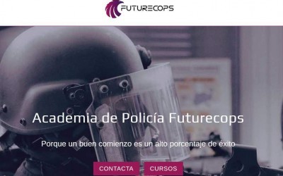 Diseño De Página Web Para Academias De Oposiciones Guardia Civil Y Policía En Madrid