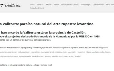 Valltorta, Web Para Turismo Natural