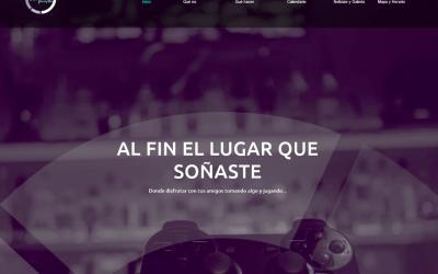 Diseño De Páginas Web Para Empresa Madrid Bar Gaming De Juegos Online Y Esports Pub