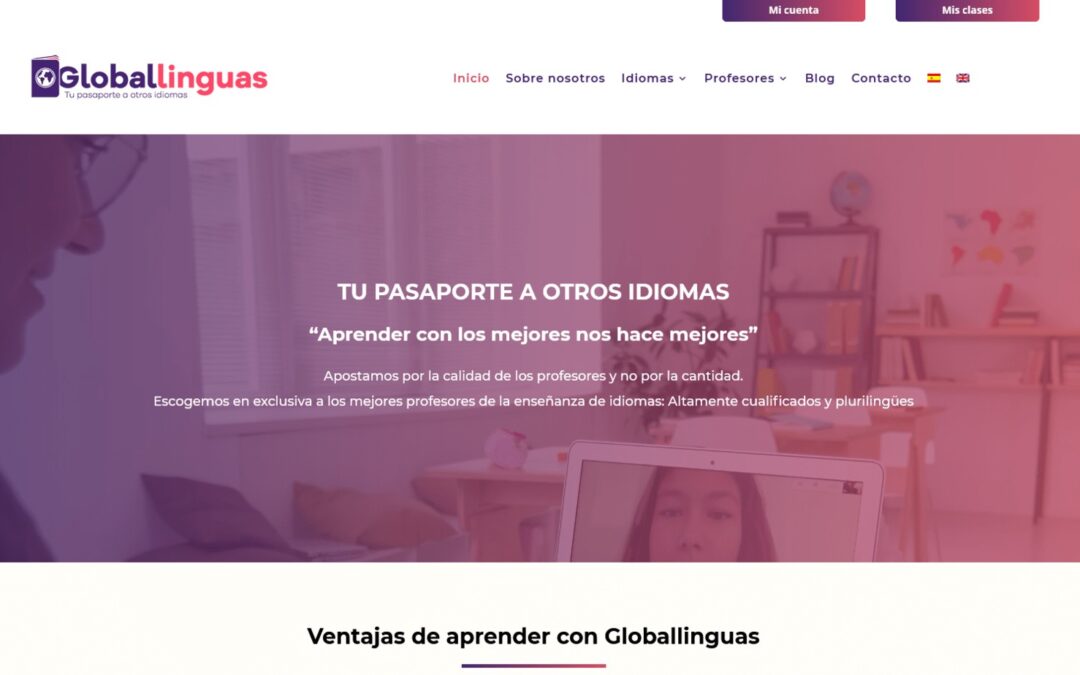 Creación de nueva página web para reserva y pago de clases online