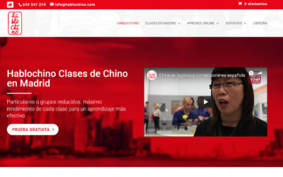 Diseño Web Academia De Idiomas, Cursos Y Clases Para Empresas Y Particulares.