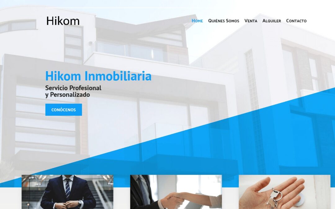 Diseño web para Inmobiliaria