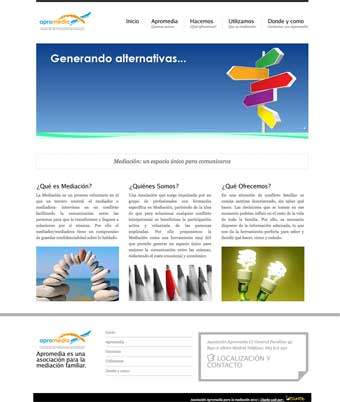 diseño web mediacion paginas
