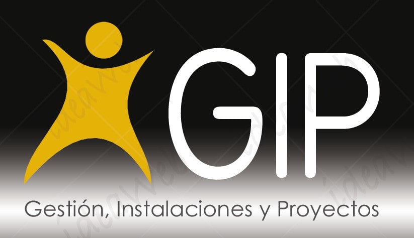 Diseño de logotipo: GIP, Gestión, Instalaciones y Proyectos