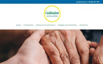 Diseño De Página Web Para Empresa De Servicios Auxiliares Y Ayuda Al Hogar