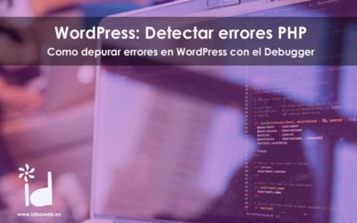 Como detectar errores PHP con depurador de WordPress