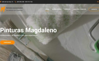 Diseño De Páginas Web Para Empresa De Pintores Y Reformas En Madrid