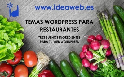 Temas WordPress para restaurantes, catering, asadores, hamburgueserías, comida rápida… Hostelería y restauración con WordPress.