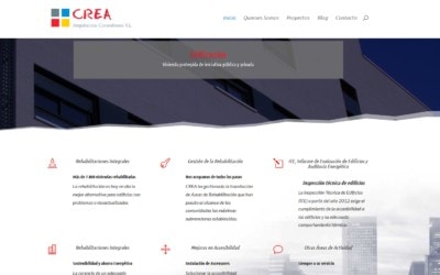 Diseño Pagina Web Para Empresa De Arquitectura Y Estudio Arquitectos En Madrid