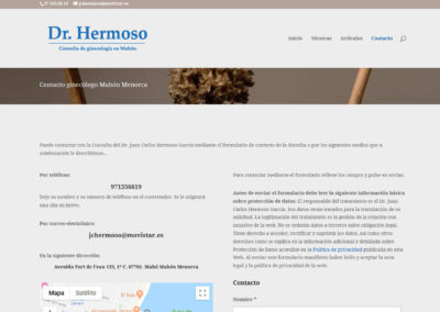 Web Doctor Hermoso Ginecologo