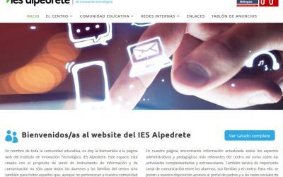 Diseño De Página Web Para Colegio Instituto Público De Innovación Tecnológica Madrid