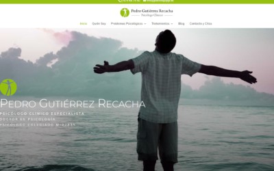 Diseño De Pagina Web Para Psicólogo Clínico En Madrid