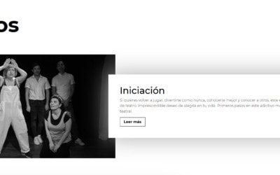 Diseño Pagina Web Para Escuela De Teatro En Madrid