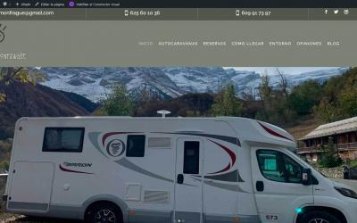 Diseño De Pagina Web Para Empresa De Alquiler De Auto Caravanas