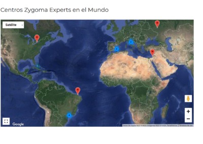 Web Mapa Centros Implantes Zigomaticos