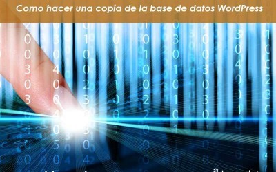 WordPress. Como hacer una copia de seguridad de tu base de datos MySQL o MaríaDB en WordPress.